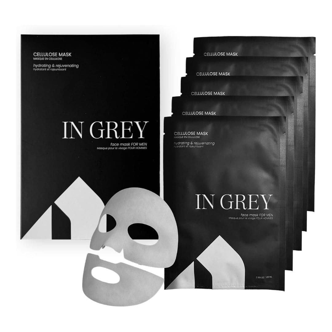 IN GREY Face Mask for Men