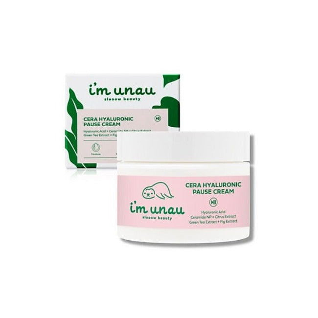 I'm Unau Cera Hyaluronic Pause Cream - Miessential
