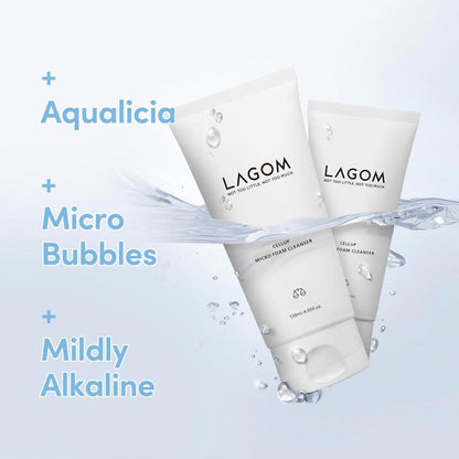 Lagom Cellup Micro Foam Cleanser