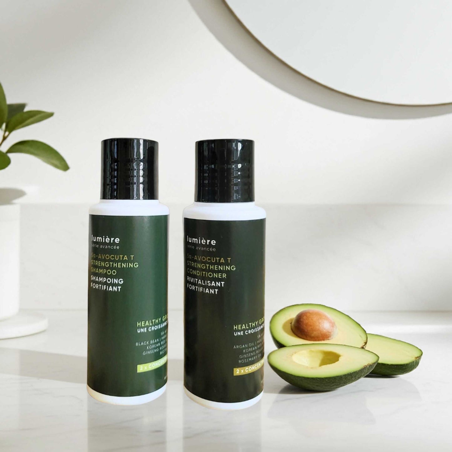 La Verne Lumiere 5α-Avocuta T Strengthening Shampoo & Conditioner Set