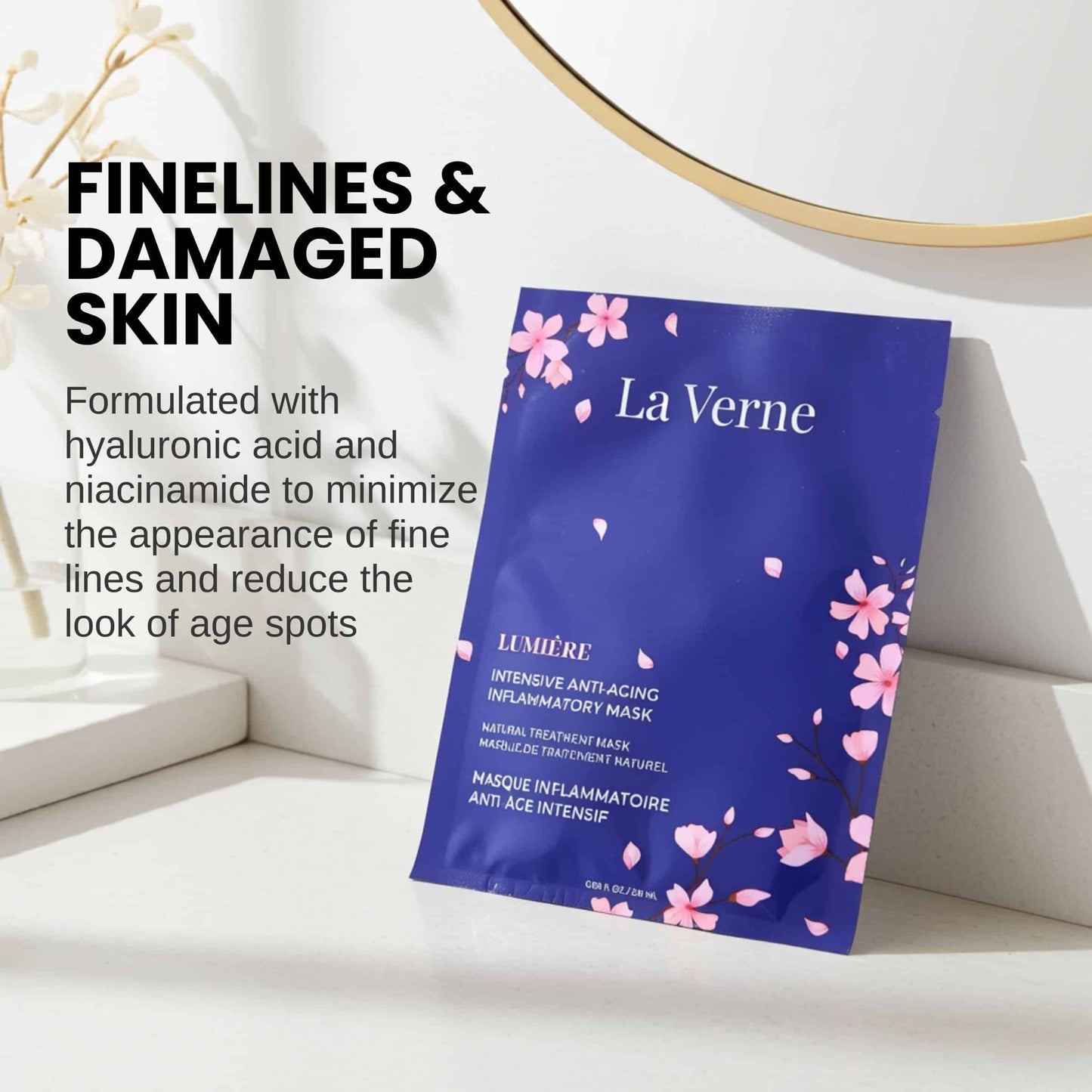 La Verne Lumiere Intensive Soothing & Calming Bio-Cellulose Serum Mask
