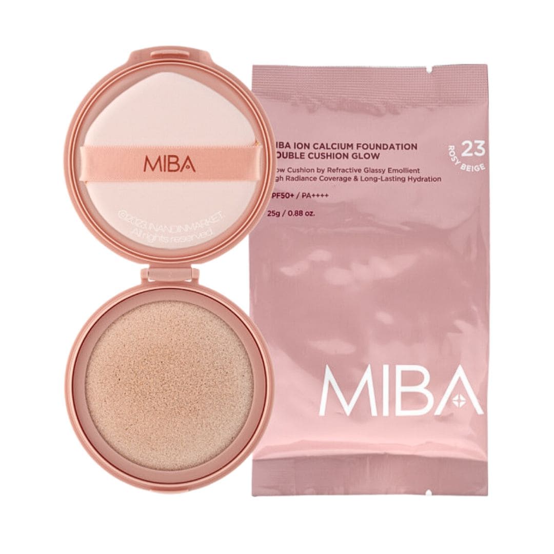 MIBA Ion Calcium Foundation Double Cushion Glow Season 3 #23 Refill