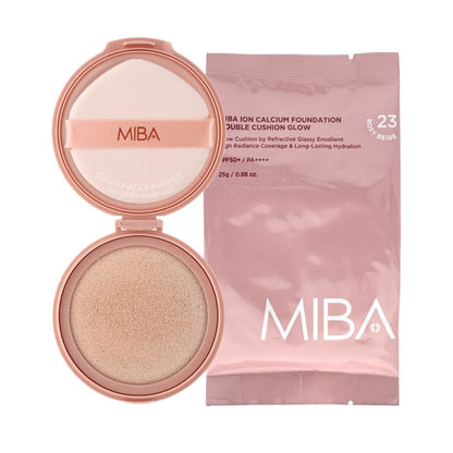 MIBA Ion Calcium Foundation Double Cushion Glow Season 3 #23 Refill