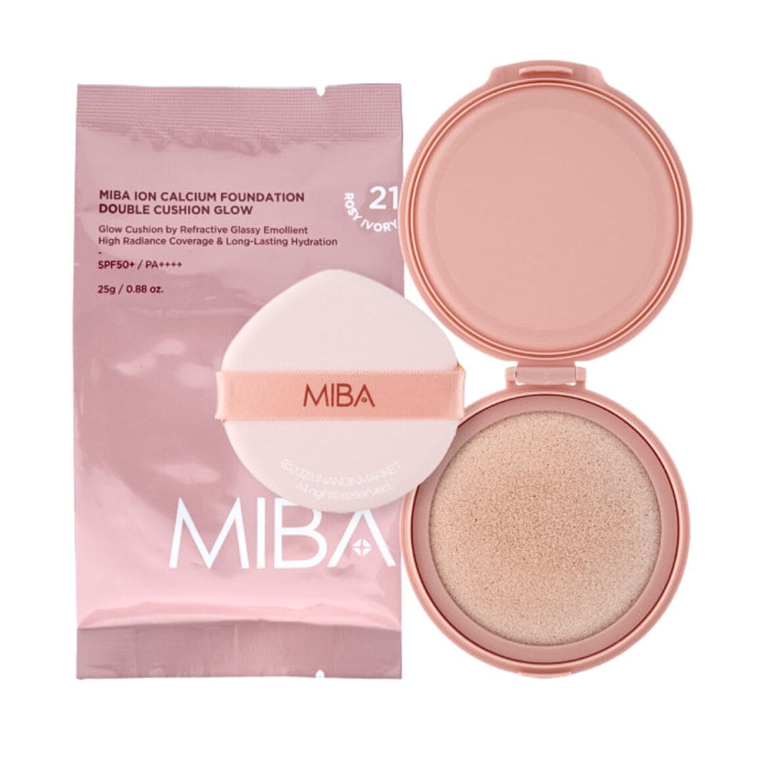 MIBA Ion Calcium Foundation Double Cushion Glow Season 3 Refill #21