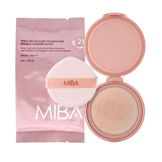 MIBA Ion Calcium Foundation Double Cushion Glow Season 3 Refill #21