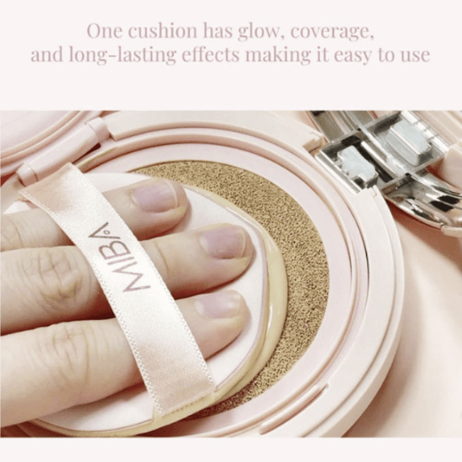 MIBA Ion Calcium Foundation Double Cushion RX 21 - Miessential