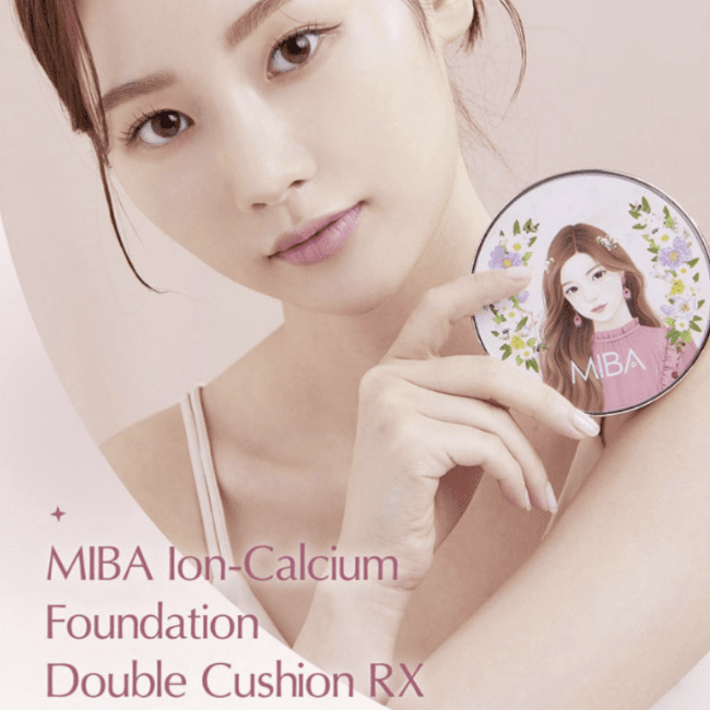 MIBA Ion Calcium Foundation Double Cushion RX 23 - Miessential