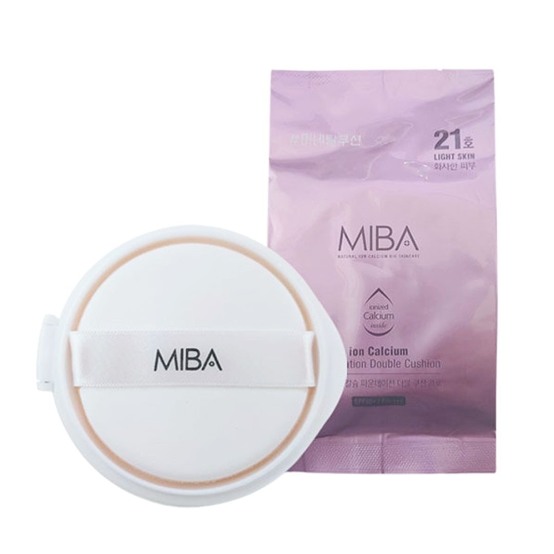 MIBA Ion Calcium Foundation Double Cushion Refill RX 21