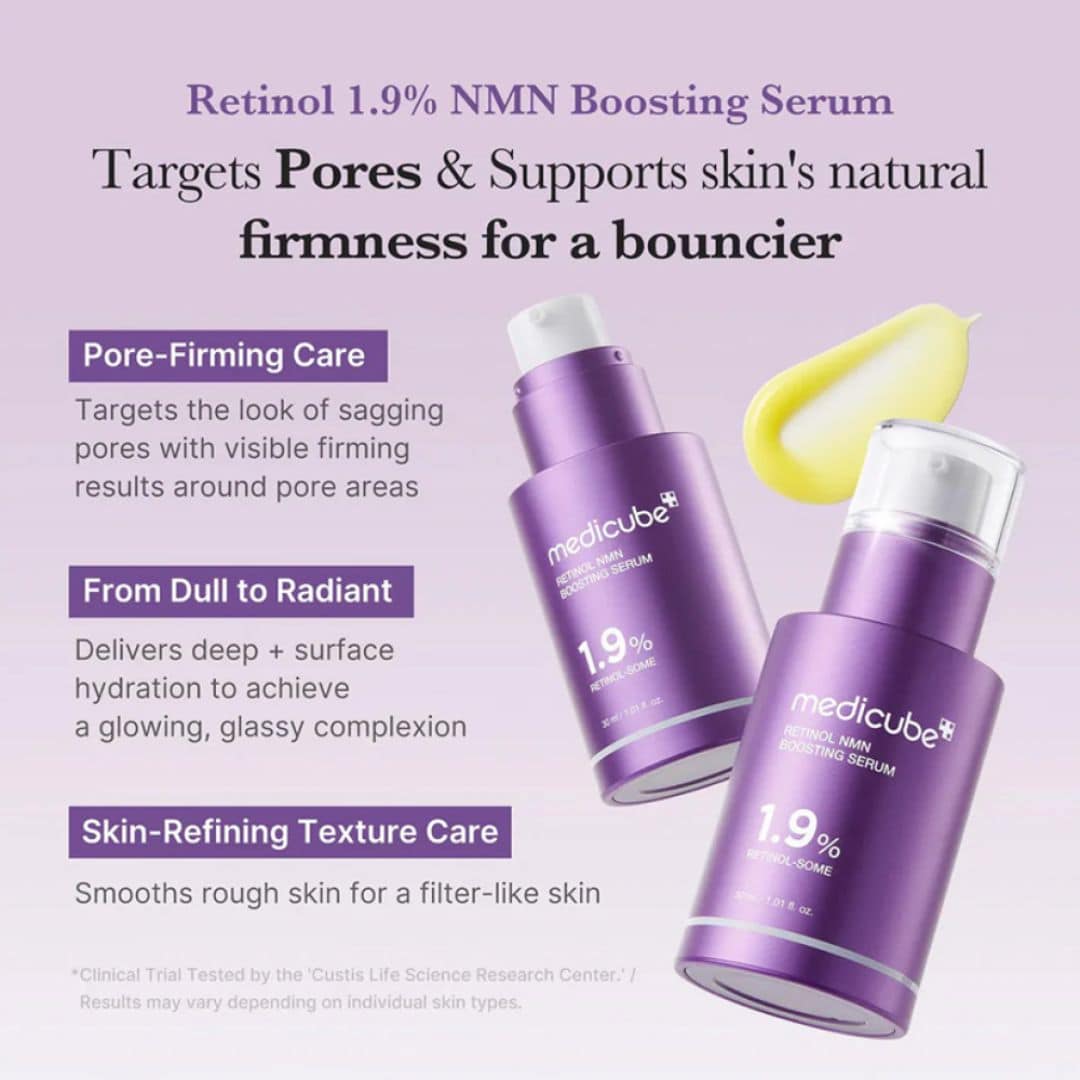 Medicube Retinol NMN Boosting Serum 1.9% Retinol-Some