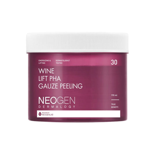 NEOGEN Wine Lift PHA Gauze Peeling Pads (30 PADS) - Miessential