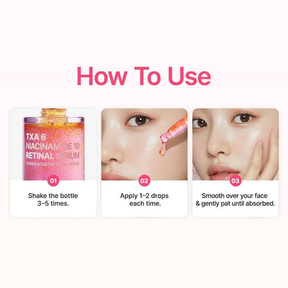 Purito TXA 6 Niacinamide 10 Retinal Serum