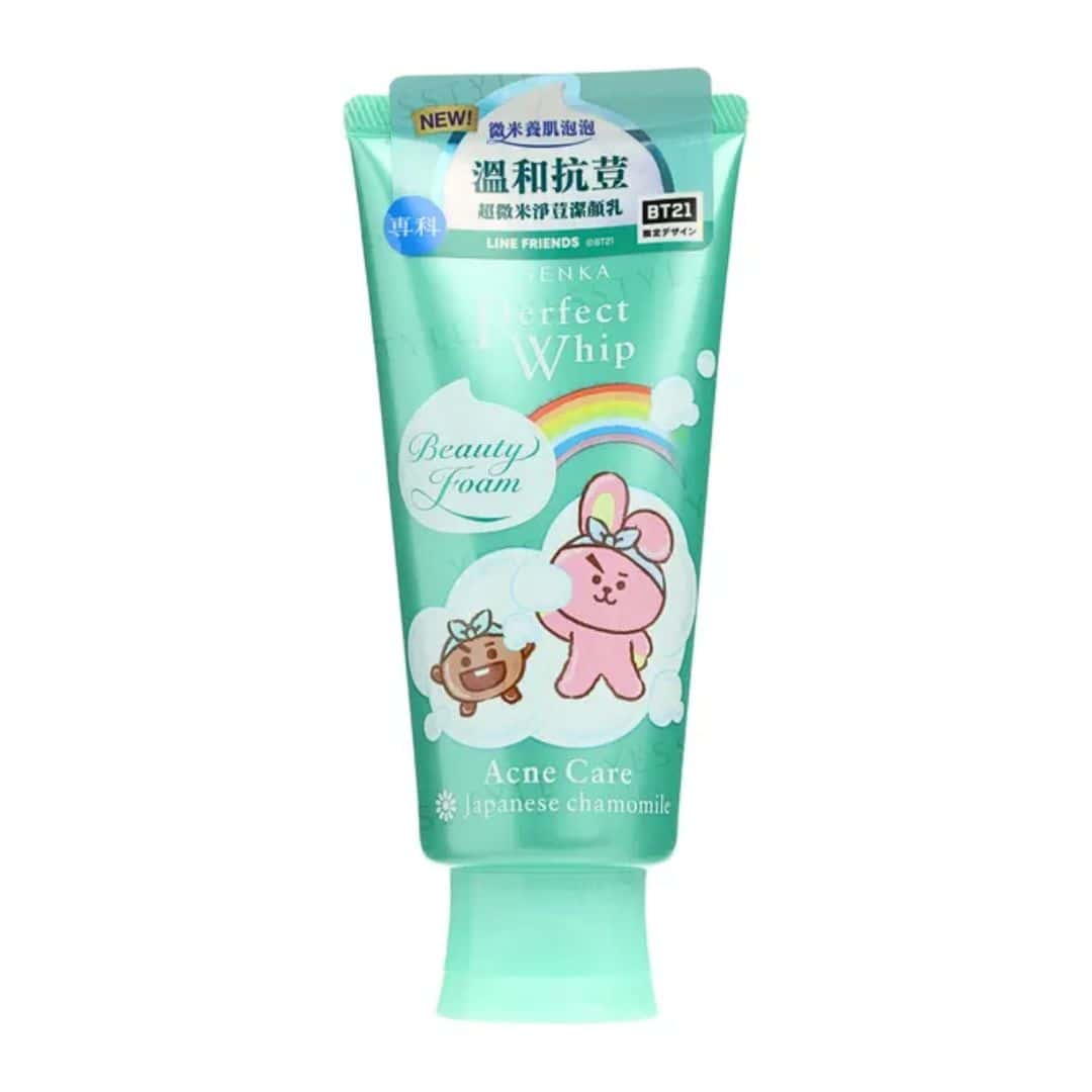 Shiseido Senka Perfect Whip Acne Care BT21 Edition