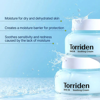 TORRIDEN Dive In Low Molecular Hyaluronic Acid Soothing Cream - Miessential