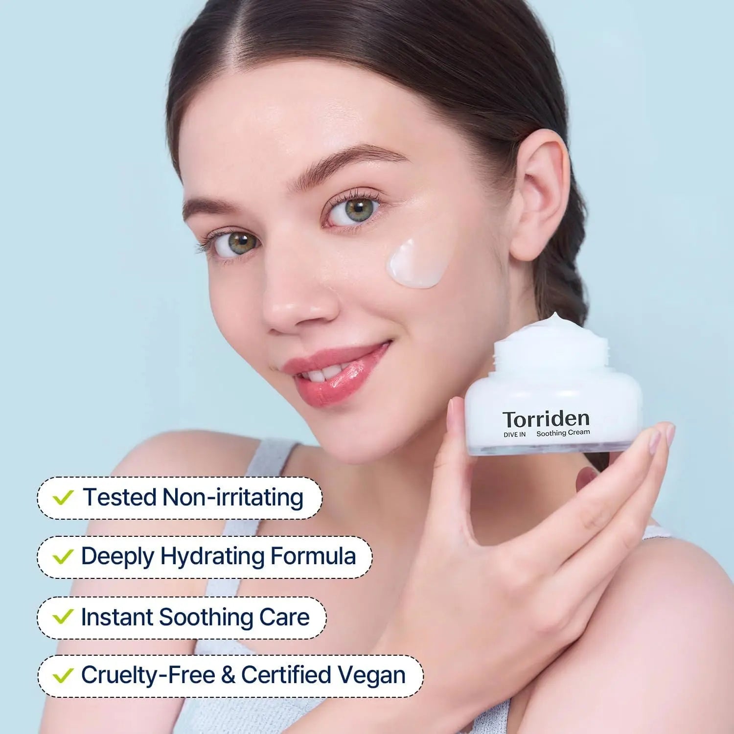 TORRIDEN Dive In Low Molecular Hyaluronic Acid Soothing Cream - Miessential